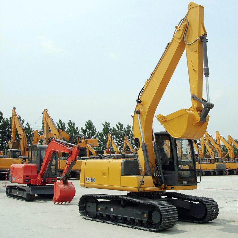 China 
                13 Ton 0,52 metros cúbicos cucharón Nuevo excavadora de cadenas hidráulico Xe135D
             proveedor