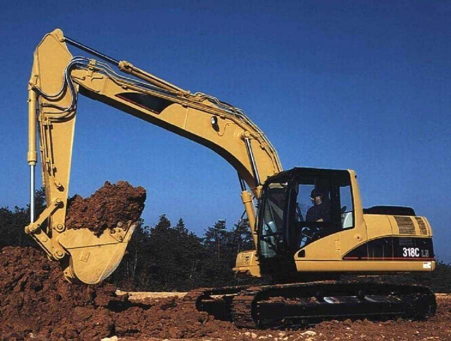 13 Ton Mini Hydraulic Crawler Cat Excavator 313D2gc