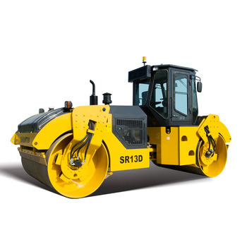 13 Ton Vibratory Compactor Sr13D Double Drum Road Roller for Algeria