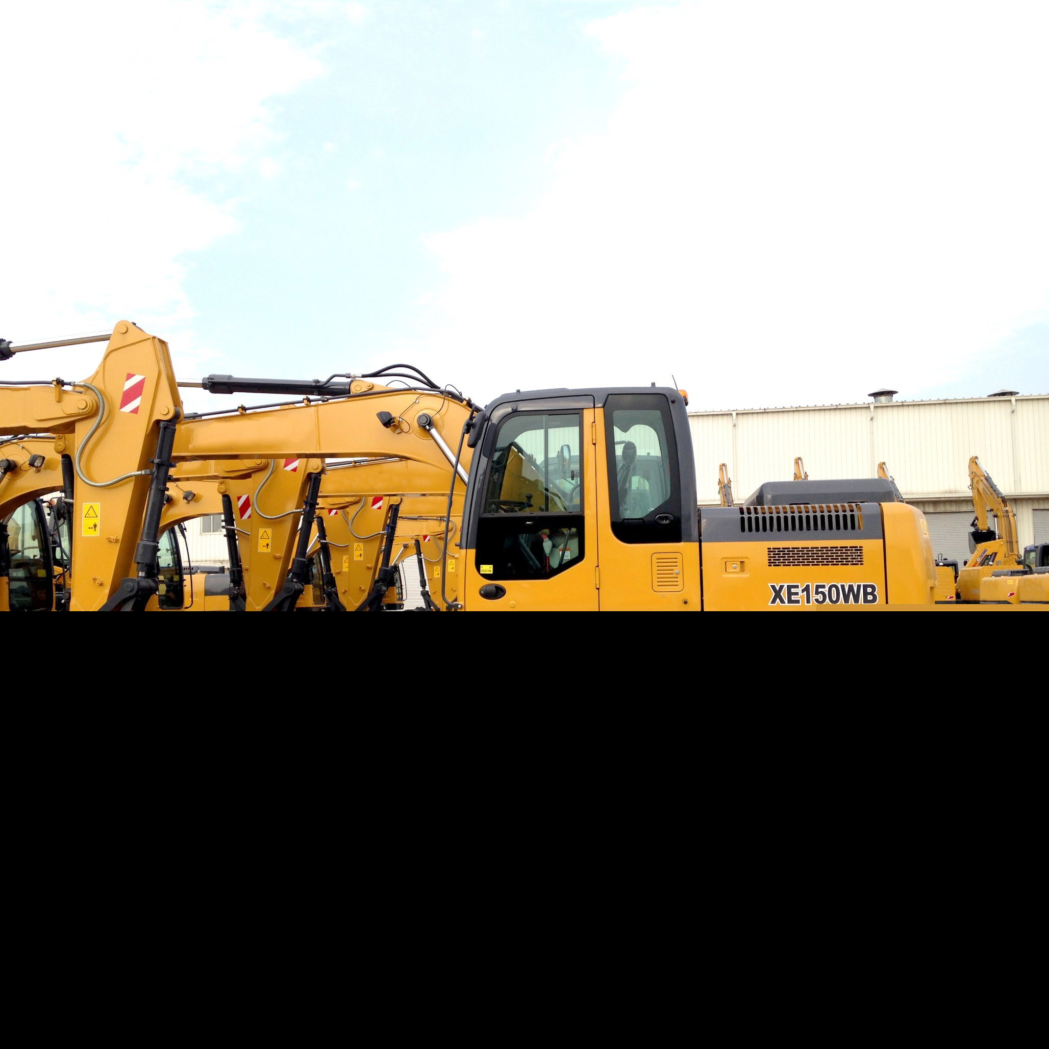 15 Ton Wheel Excavator Xe160W with Euro Stage IV for Sale