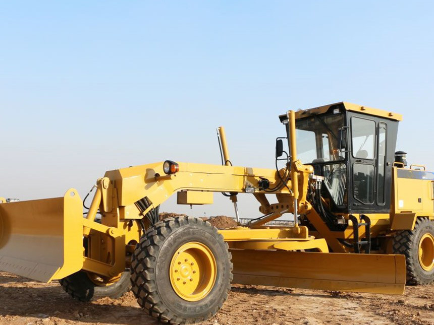 16 Ton Motor Grader Sem921 with Front Blade Real Ripper