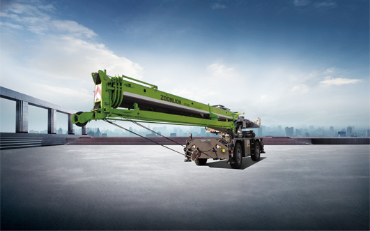 2020 Hot Zoomlion 75t Rough-Terrain-Crane Rt75 Cross-Country Cranes