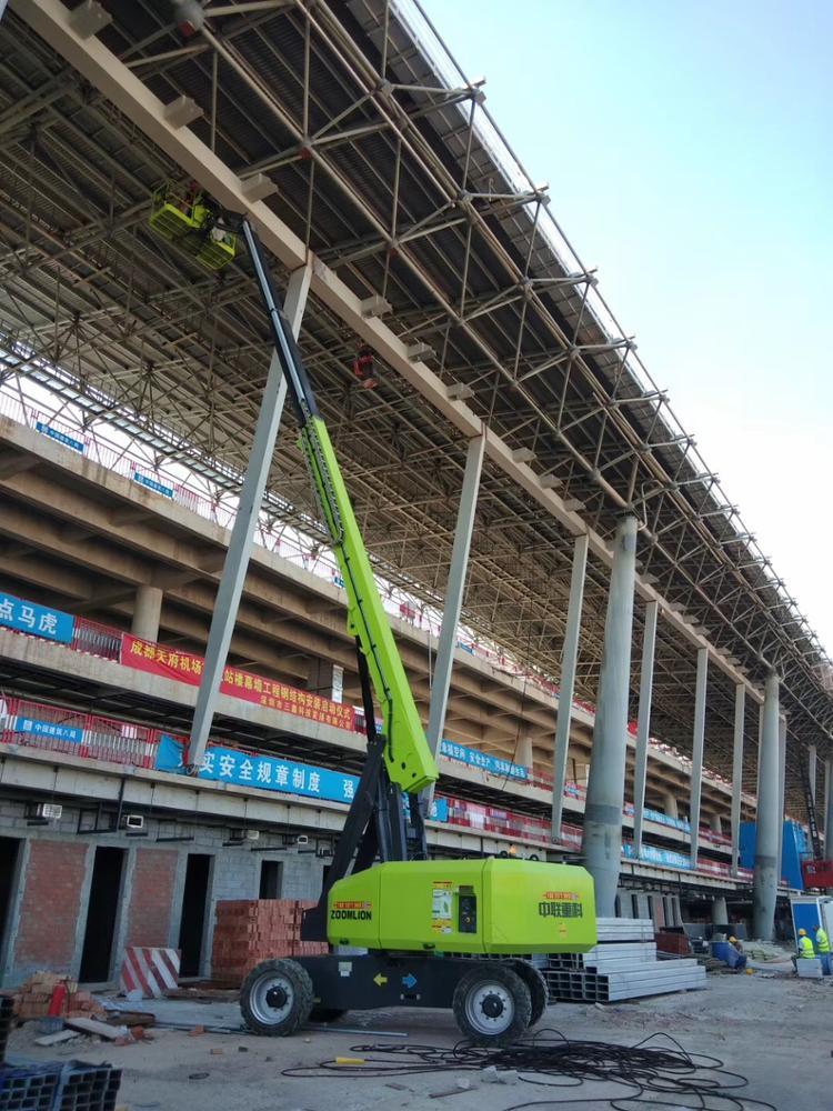 22m Aerial Work Platform Telescopic Boom Lift with Good Price