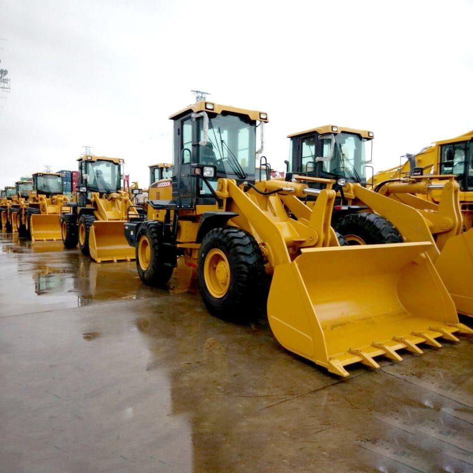 3ton Wheel Loader in Stock Front Loader Lw300kn with Hydraulic Pilot Control