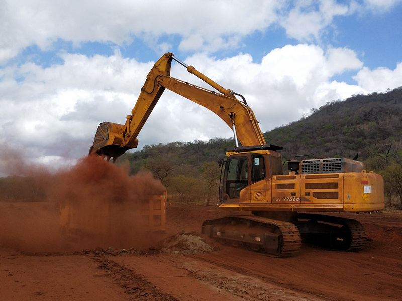 46.8ton Crawler Excavator Se470LC Electric Digger for Mining