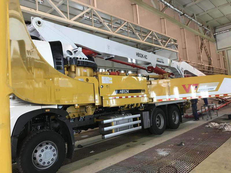 48meters Concrete Pump Great Engine Water Pump Truck for Sale