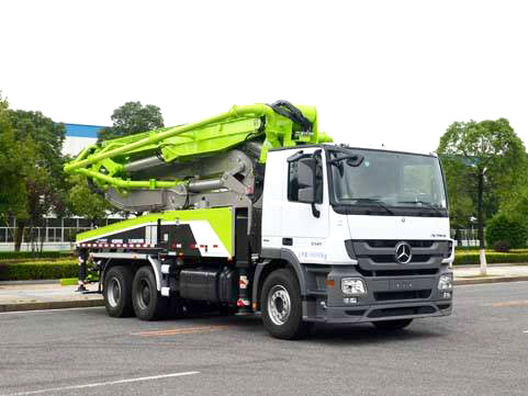 Chine 
                49m 49X-6rz-3 Nouvelle pompe à béton montés sur camion diesel chariot
             fournisseur