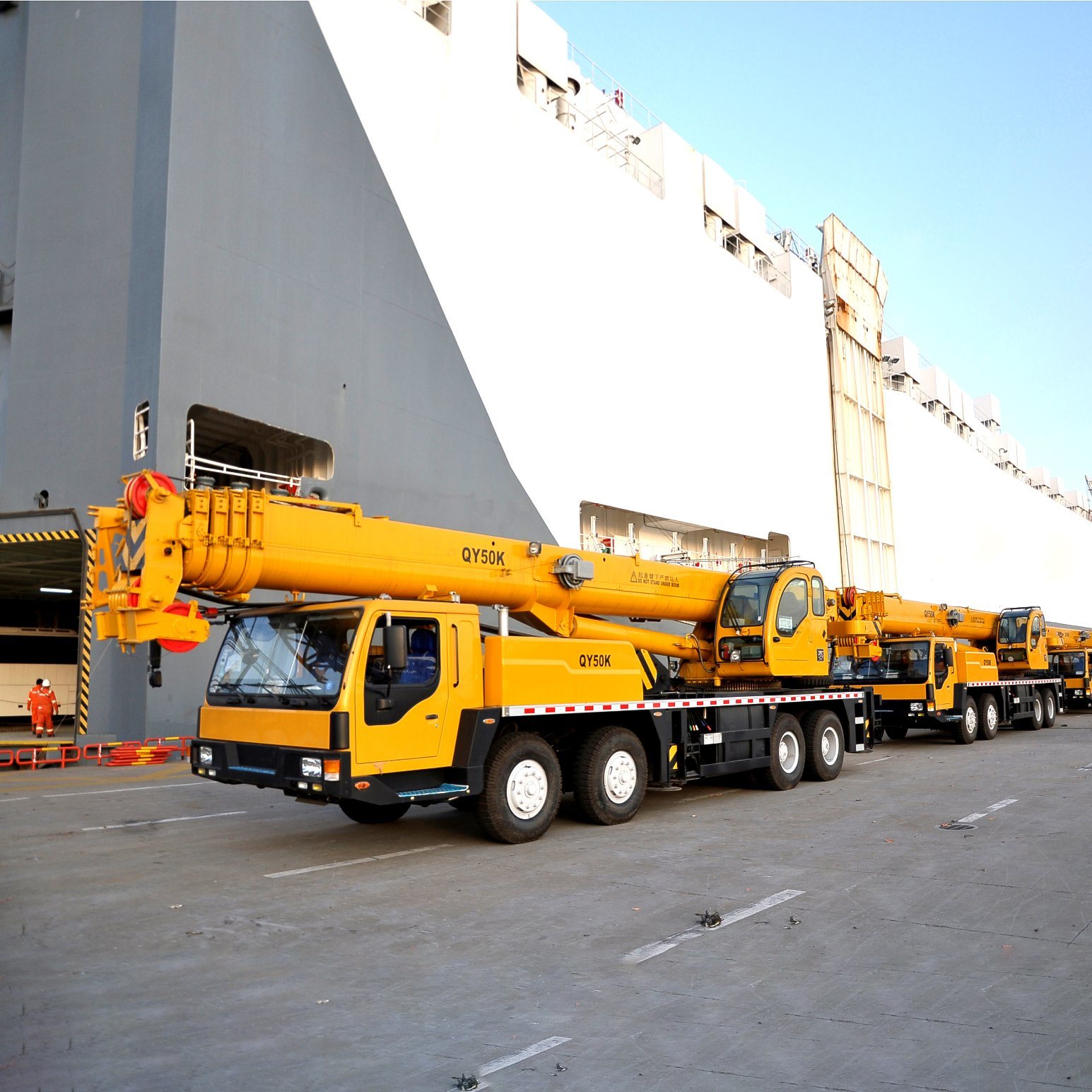50 Ton Hydraulic Truck Crane Qy50kd Lifting Machinery for Sale