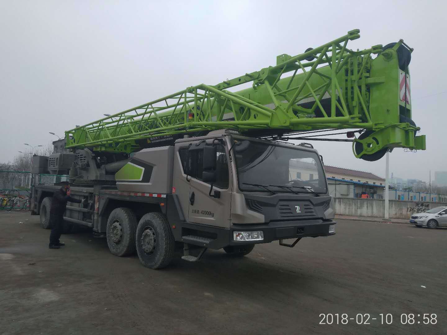 
                50 Tonnen kleiner mobiler LKW-Kran Zoolmlion Ztc550V552
            