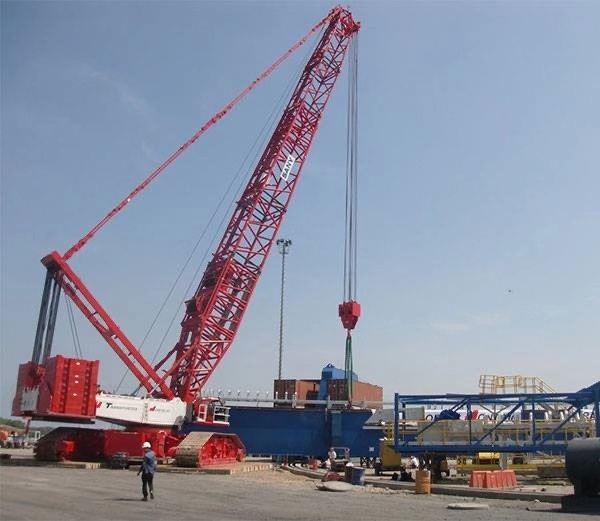 55 Ton Crawler Crane Scc550A Top Brand Track Crane for Sale