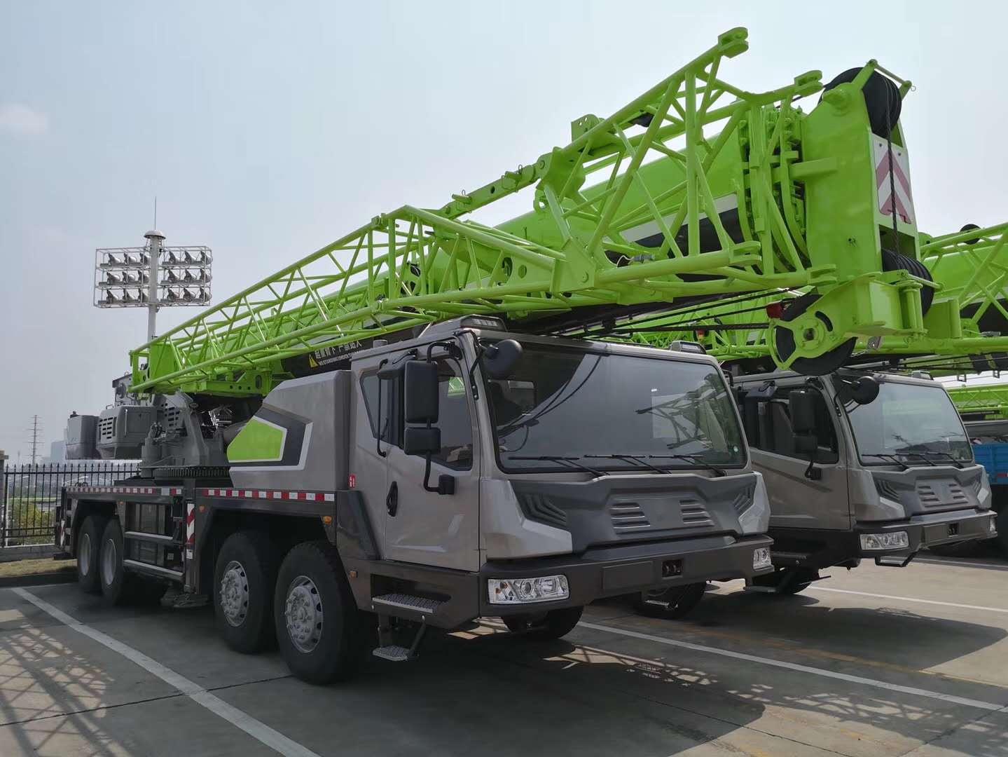 55 Ton Telescopic Boom Truck Crane Ztc550h Sale in Ethiopia