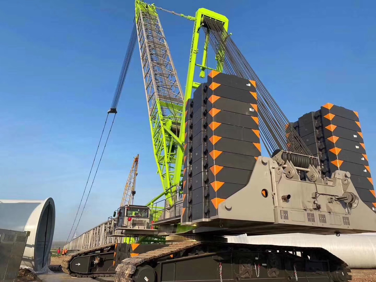 55 Ton Zoomlion Crawler Crane with Factory Price