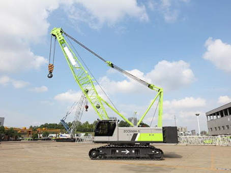 55ton Crawler Crane Zcc550h Zcc850h Quy55 Crane Machine