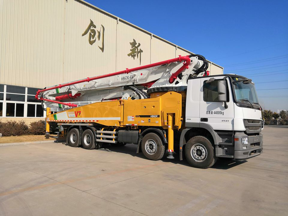 58m Truck Mounted Concrete Pump Hb58K