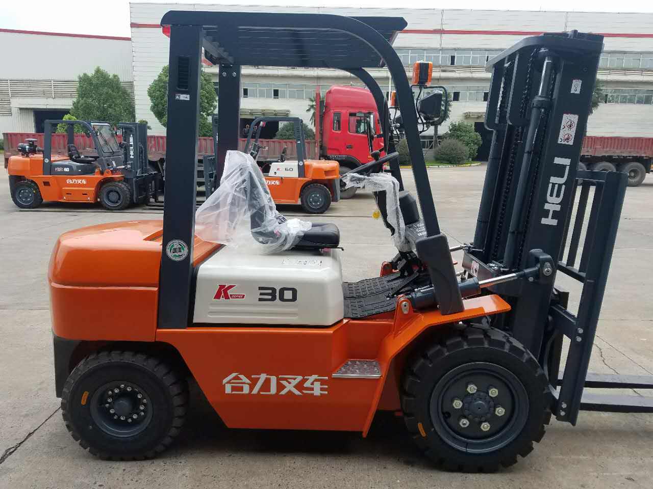 5t Diesel Forklift for Sale (HELI) Cpcd50 5 Ton Forklift with Side Shift