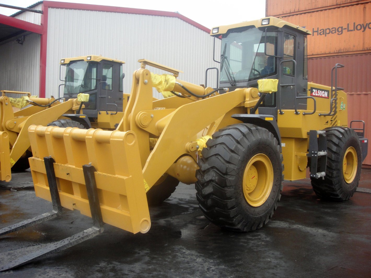 5ton Mini Front End Wheel Loader Zl50gn with Certificates