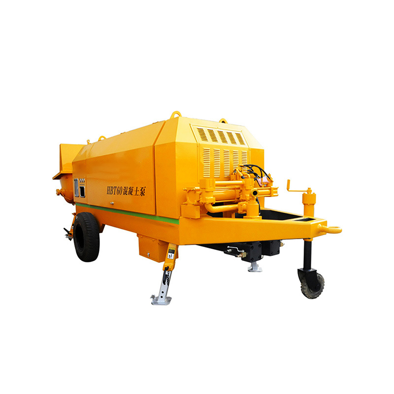 60kw Trailer Pumps Hbt50.10.60RS Compact Concrete Pump