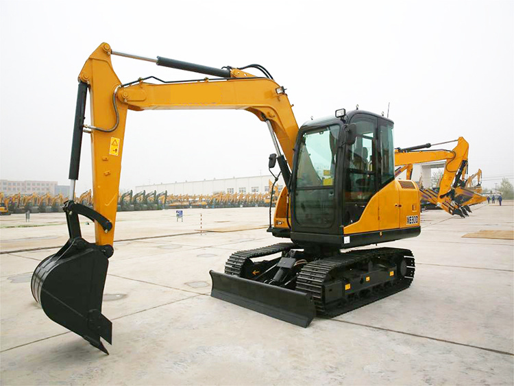 China 
                8 Ton Mini クローラー油圧ショベル Xe80d Mini Digger Machine
             supplier