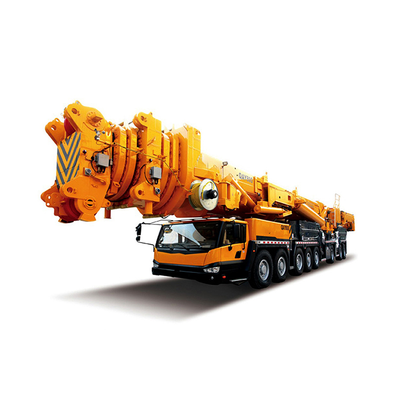 China 
                800t All Terrain Crane met telescopische giek grote kraan Qay800
             leverancier