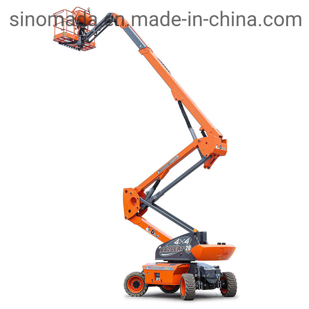 9m 500kg Electric Dingli Scissor Lift Platforms Lifting Platform