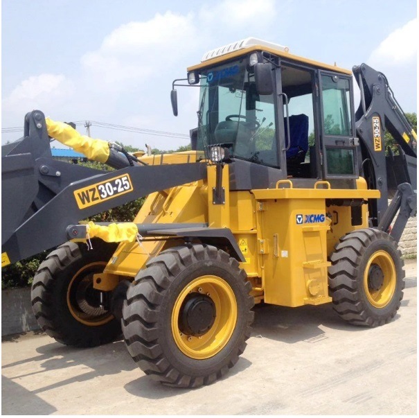 Backhoe Loader Wheel Loader with Digging Attachment