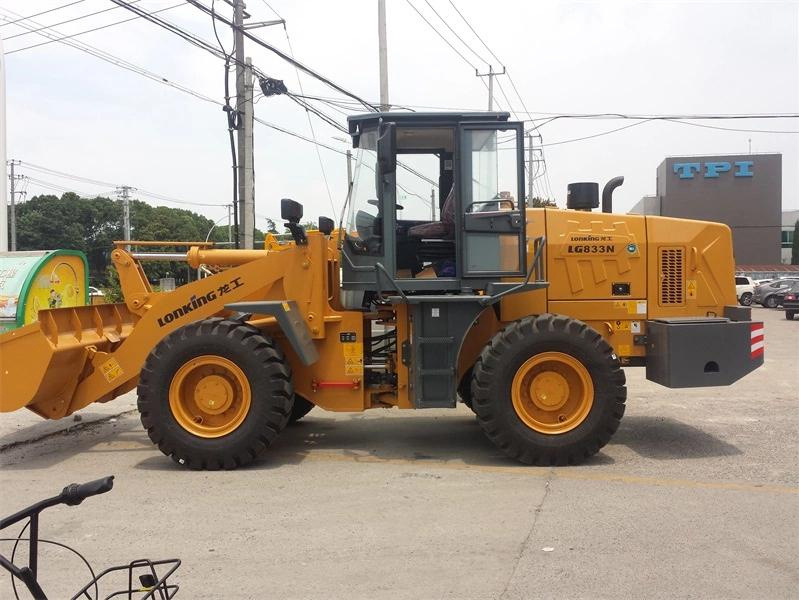 Best Quality China Manufacturer China Wheel Loader 3 Ton Mini Front End Loader Cmd833