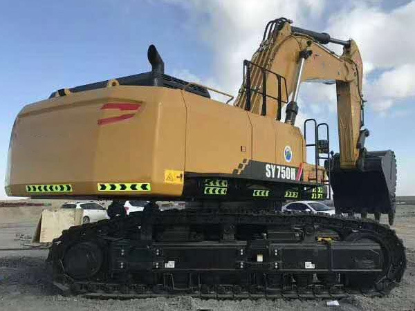 
                Nueva excavadora de cadenas grandes Sy870h en el precio más bajo con alta calidad
            