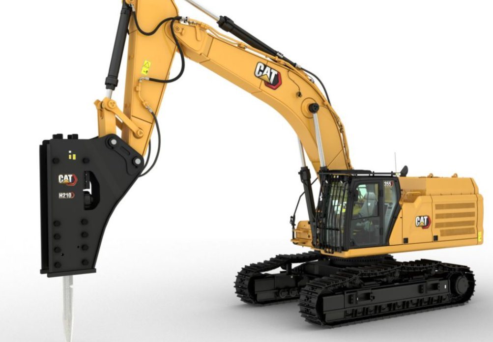 Cat Caterpilar 50 Ton Excavator Heavy Duty Hydraulic Crawler Excavators with Hammer