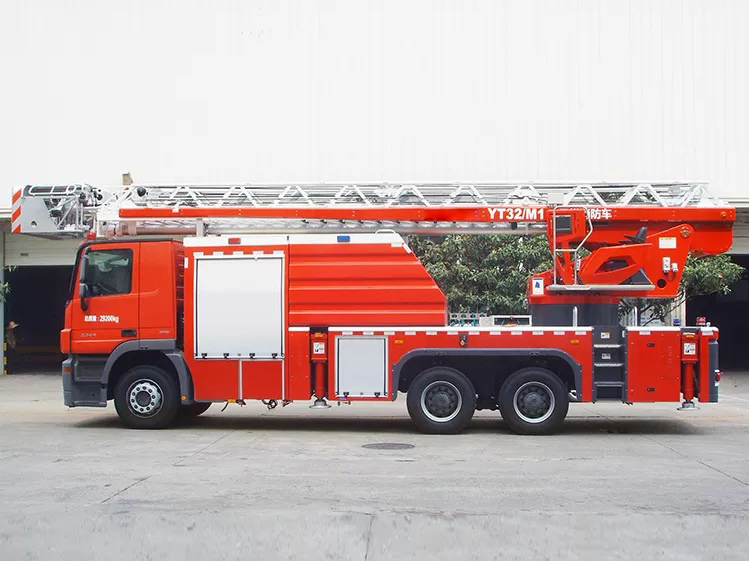 Cheap Multi-Fuctional 6X4 Emergency Rescue Fire Truck 16m Jy16