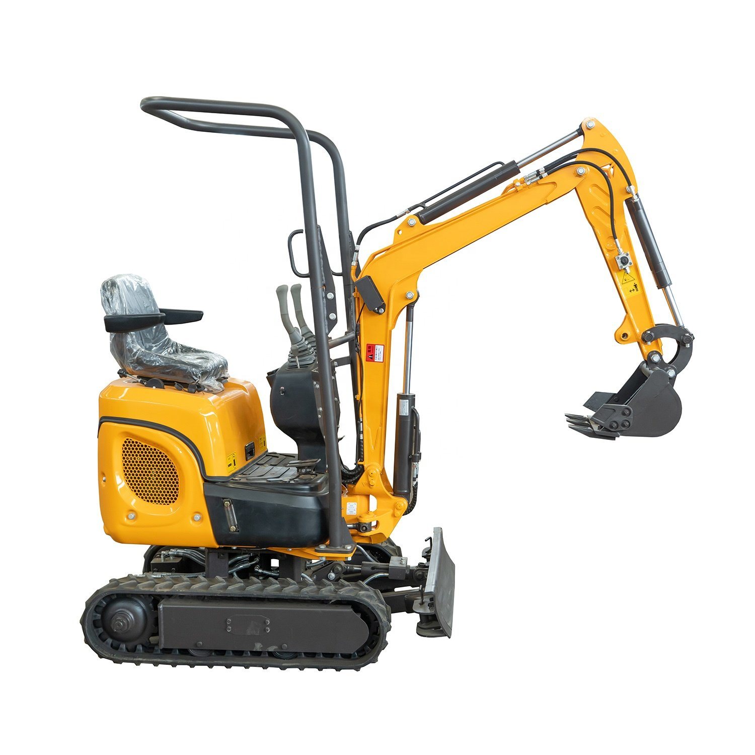 China 1 Ton Mini Trench Excavator Xn10 with Swing Boom and Extended Tracks