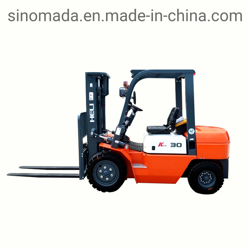 China 4t Diesel Heli Forklift with 6m Lift Height