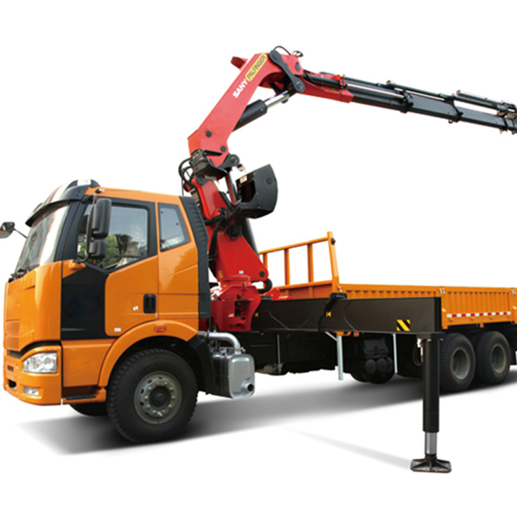 China Brand 14 Ton Truck Crane New Truck Mounted Crane Price Sps35000