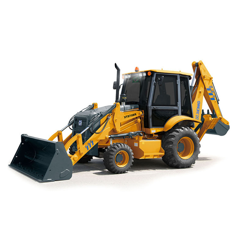 China Brand Front End Loader Price Mini Backhoe Loader Machine Xt870