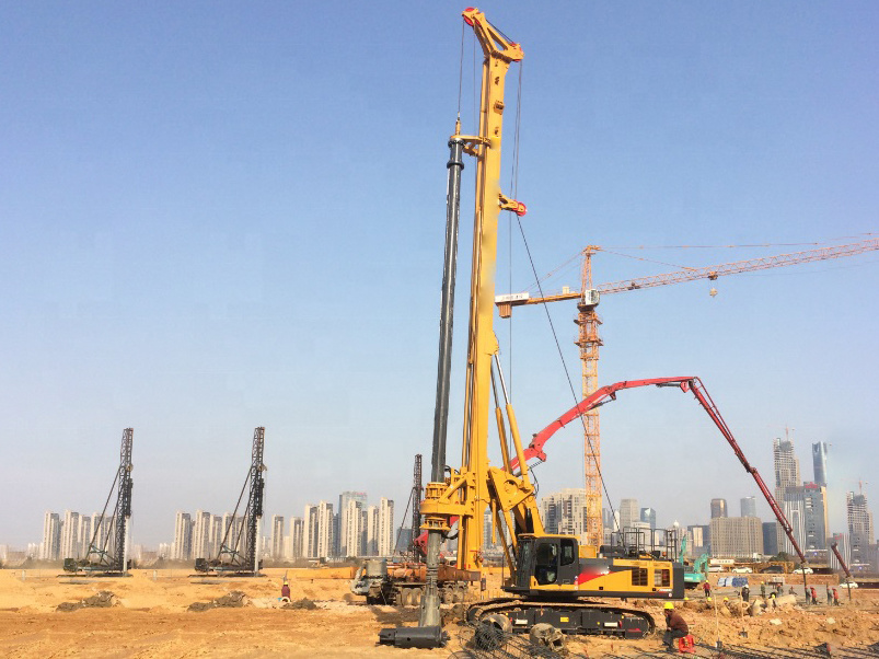 China Brand New 130kn Borehole Drilling Equipment Rotary Drilling Rig