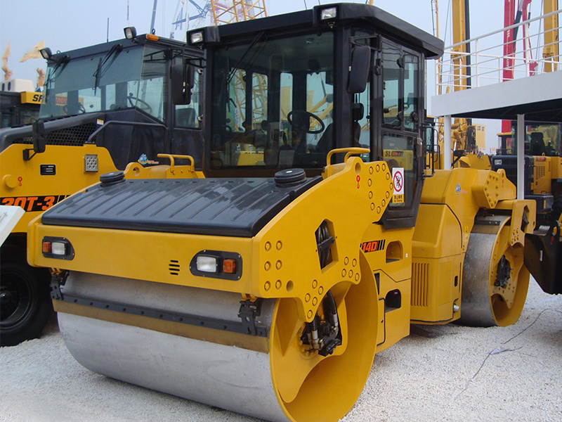 China Factory Sr14D-3 14ton Double Drum Type Road Roller for Sale