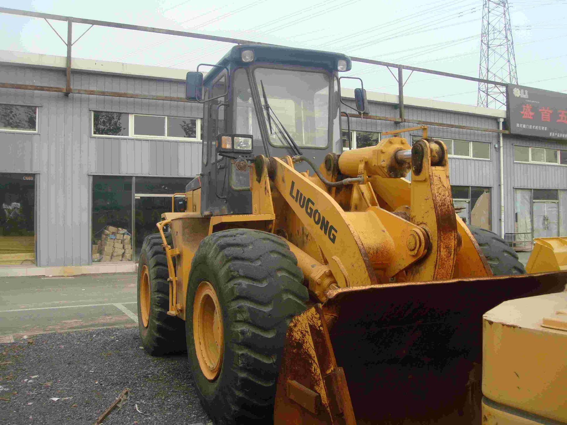 China Famous Brand Liugong New Condition 5ton Loader Front Wheel Loader Zl50cn