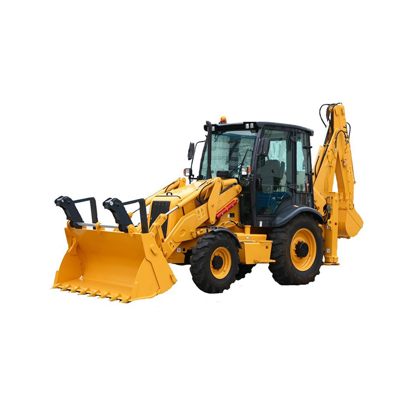 China Made Liugong Clg764 1 Cubic Meter Wheel Backhoe Loader with Attachments for Sale