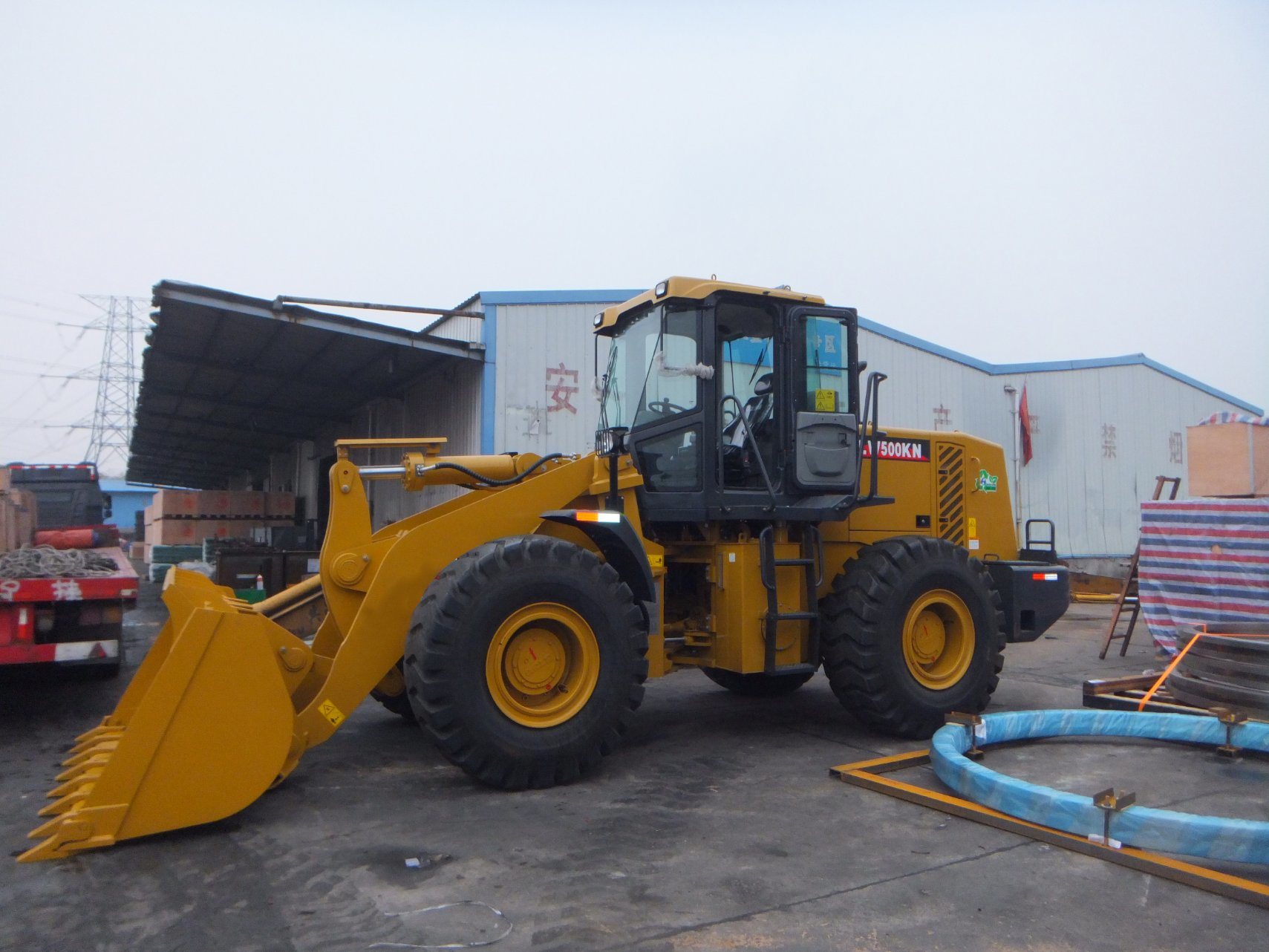 China Manufacture 6 Ton Wheel Loader Lw600fv