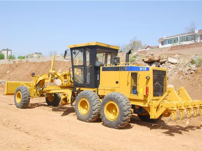 China Popular Brand Construction Machinery Sem919 Motor Grader with Attachments