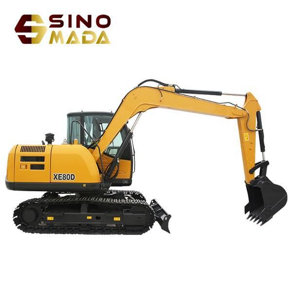 Chinese Famous Manufacturer 8 Ton Small Track Excavator Xe80da for Sale