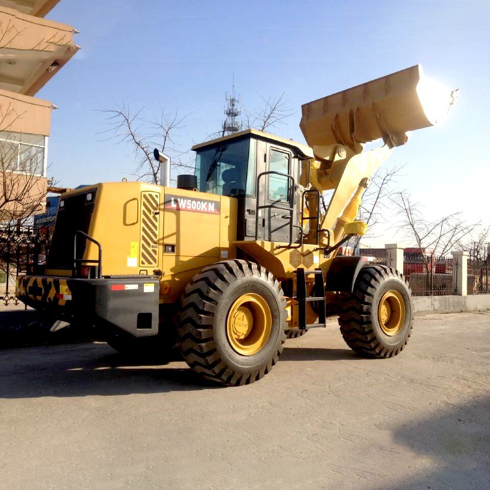 Chinese Machine Lw500kn Wheel Loader 5 Ton Mini Loader for Sale