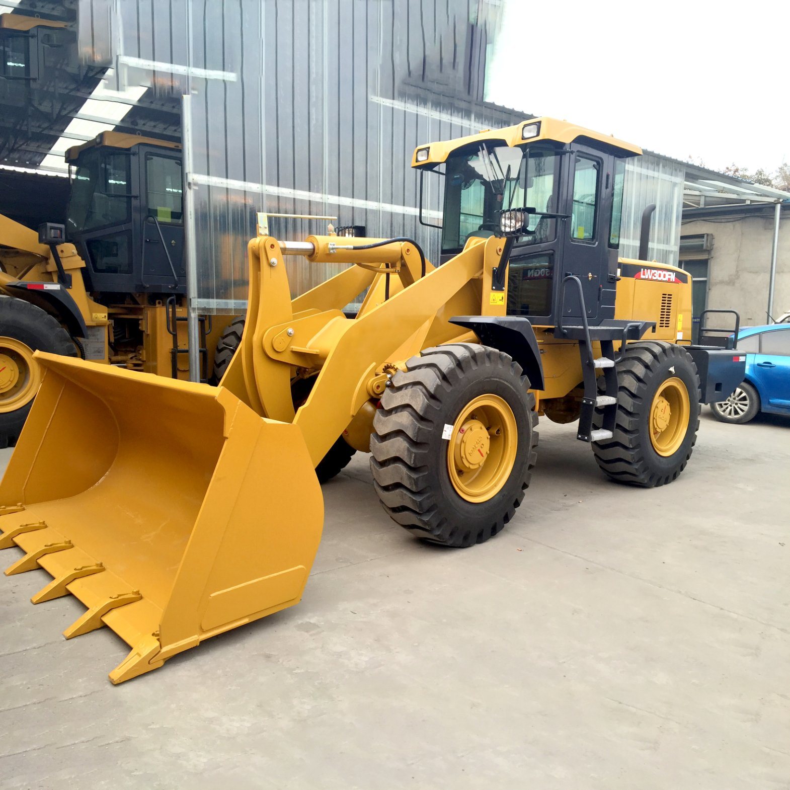 Construction Machine Wheel Loader Sinomada 3ton Front End Wheel Loader in Mauritania