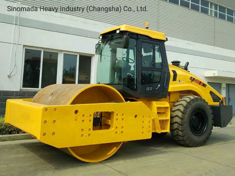 Construction Machinery Single Drum Roller 22 Ton Sr22m-C5 Compactor