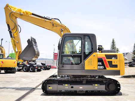 Crawler Excavator 13.8t Fr150d Small Digger Crawler Excavator with Rubber Track