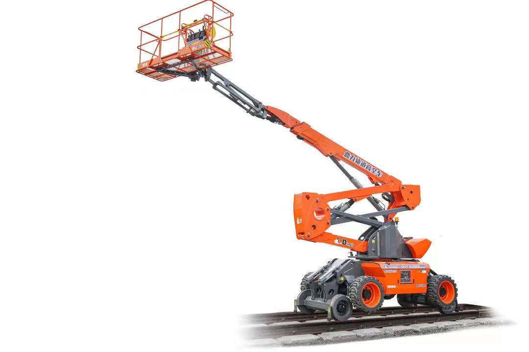 Dingli New 16m Rail-Mounted Aerial Working Platform Railway Articulated Boom Lifts