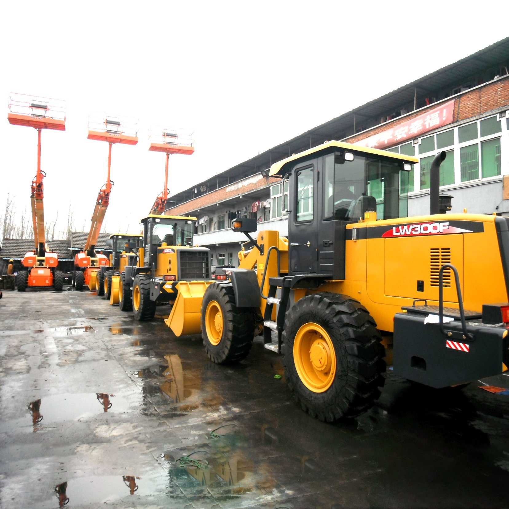 Factory Price Wheel Loader Lw300fn with 1.8m3 Bucket Capacity