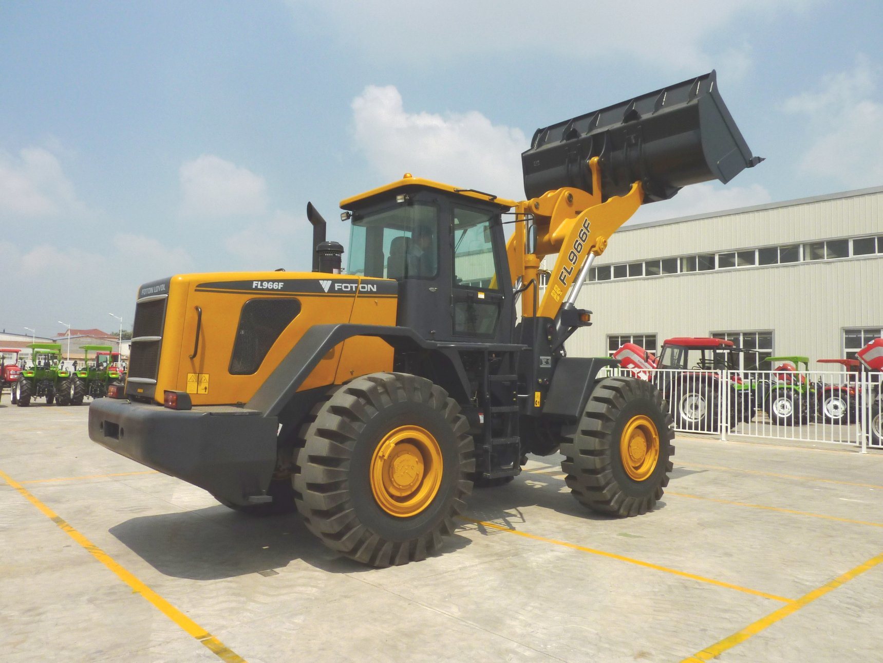 China 
                Foton Lovol High Efficiency Wheel Loader FL958h with Good Price
             supplier
