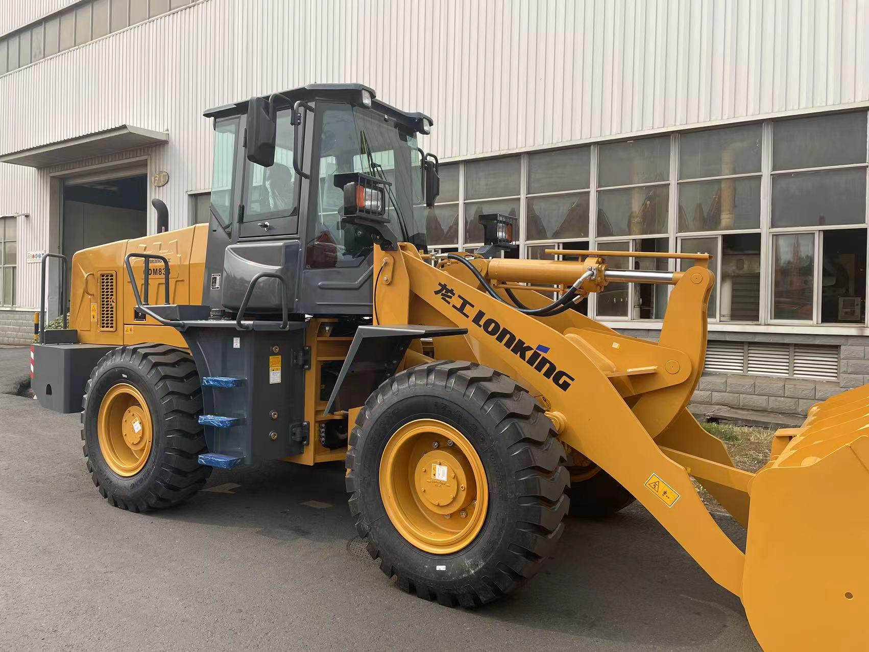 Front 4 Wheel Manufacturer Wheel Loader 3ton Cdm833 Front End Loader Telescopic Earthmoving Machinery