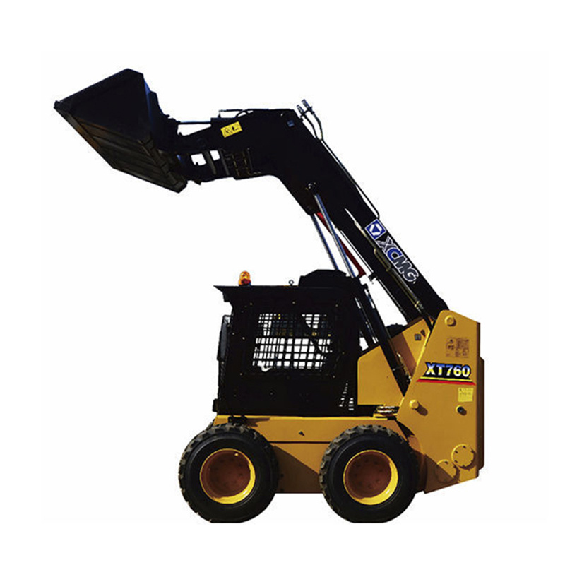 Good Quality 1 Ton Skid Steer Loader Xt740 with Bucket on Sale