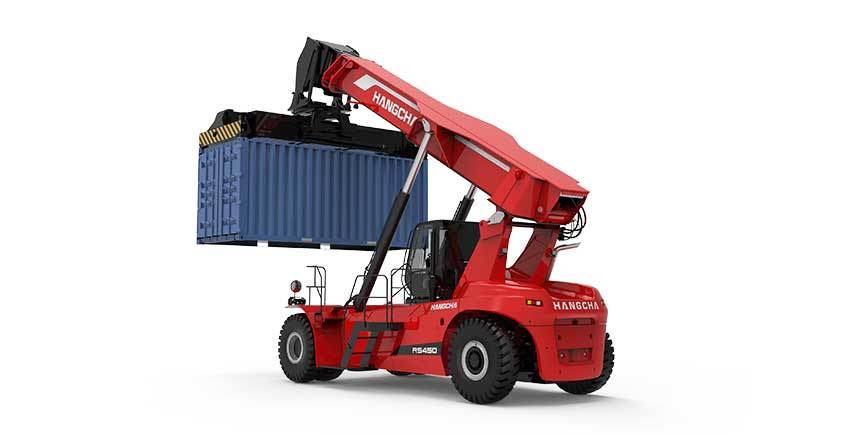 Hangcha 45 Ton Container Handler Reach Stacker